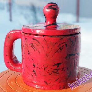 Кружка ручной работы Энергия Тигра